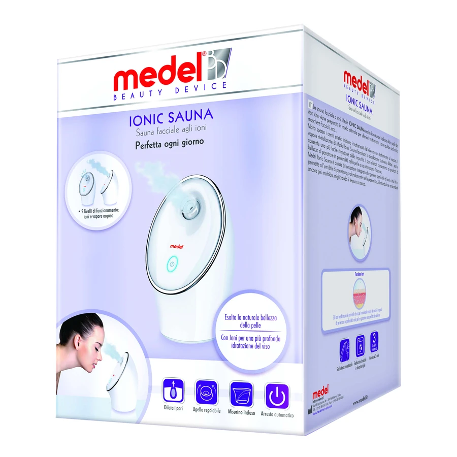 MEDEL BEAUTY IONISCHE SAUNA GEZICHTSBEHANDELING
