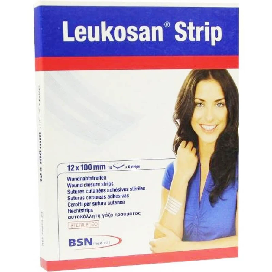 Leukosan Strip Band-Aids 12x100 2bx6