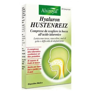 Hyaluron Cough &amp; Throat 30 Tablets