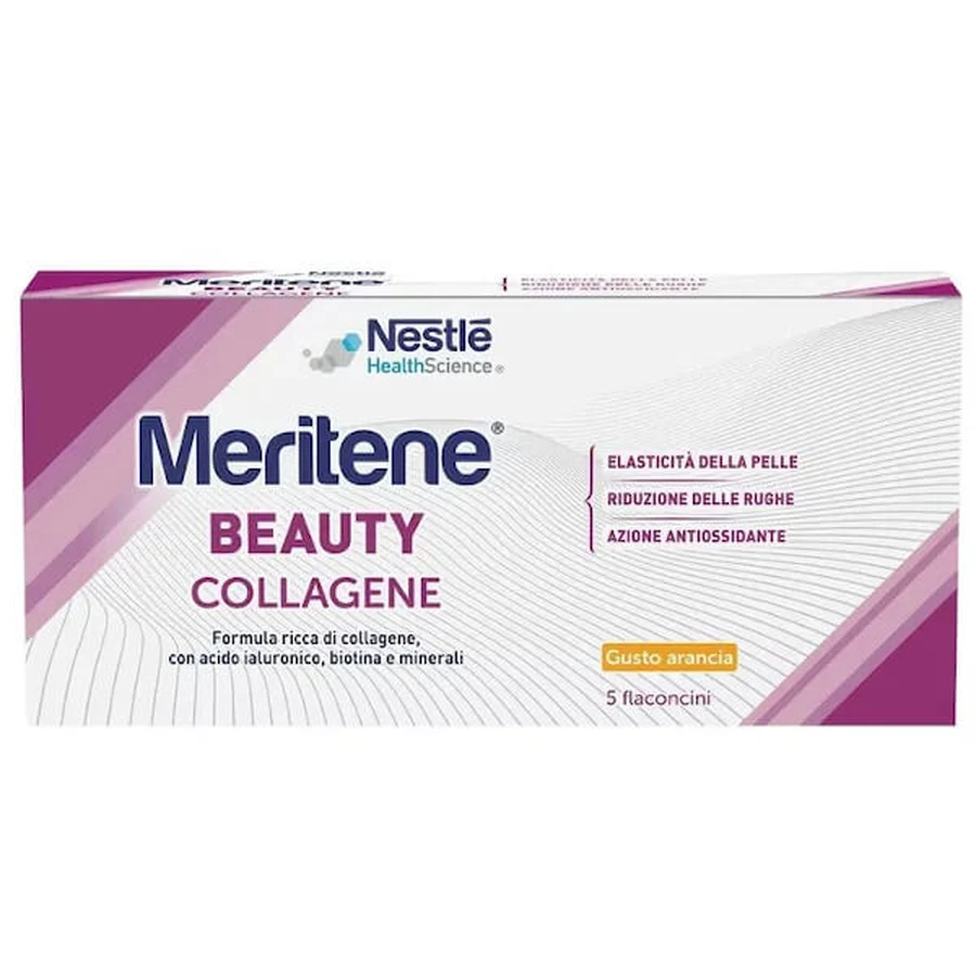 Meritene Beauty Collagen Orange Flavor 5 Vials