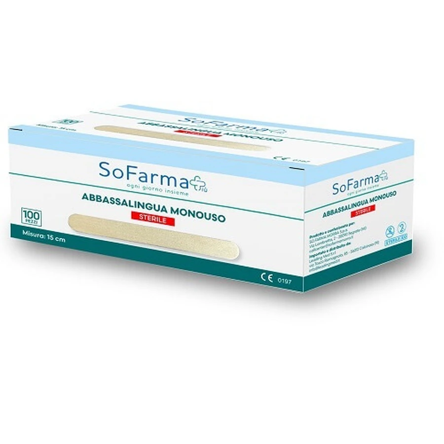 DEPRESOARE DE LIMBĂ 100PCS SOFARMAPIU