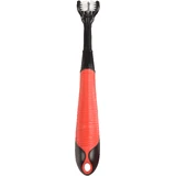 BROSSE À CHIEN FLAMANT ROSE "KERBER" 20 CM