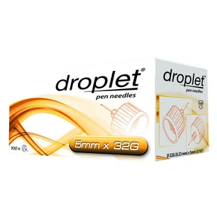 DROPLET Nadelstift 32g 5mm100Stück