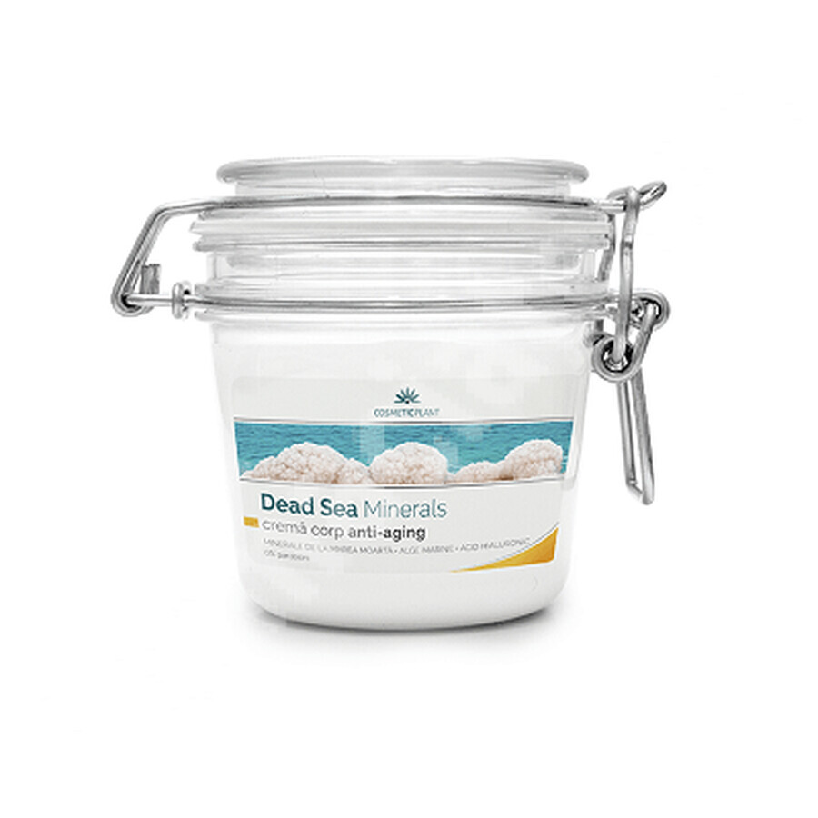 Anti-Aging-Körpercreme mit Mineralien, Meeresalgen und Hyaluronsäure Totes Meer Mineralien, 200 ml, Cosmetic Plant