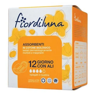 Tampons en coton biologique Fiordiluna 12 pièces