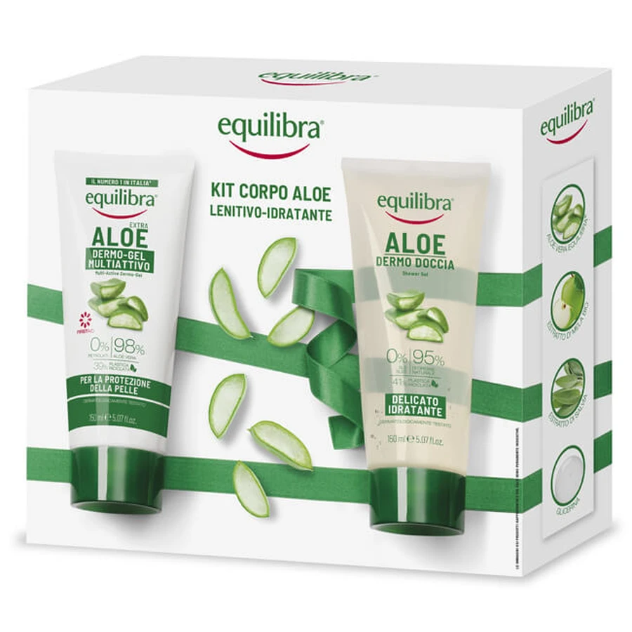 Equilibra body box om de huid te hydrateren en te kalmeren