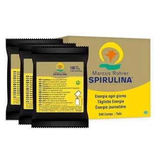 Spirulina Marcus Rohrer Nachfüllpackung 3x180 Tabletten