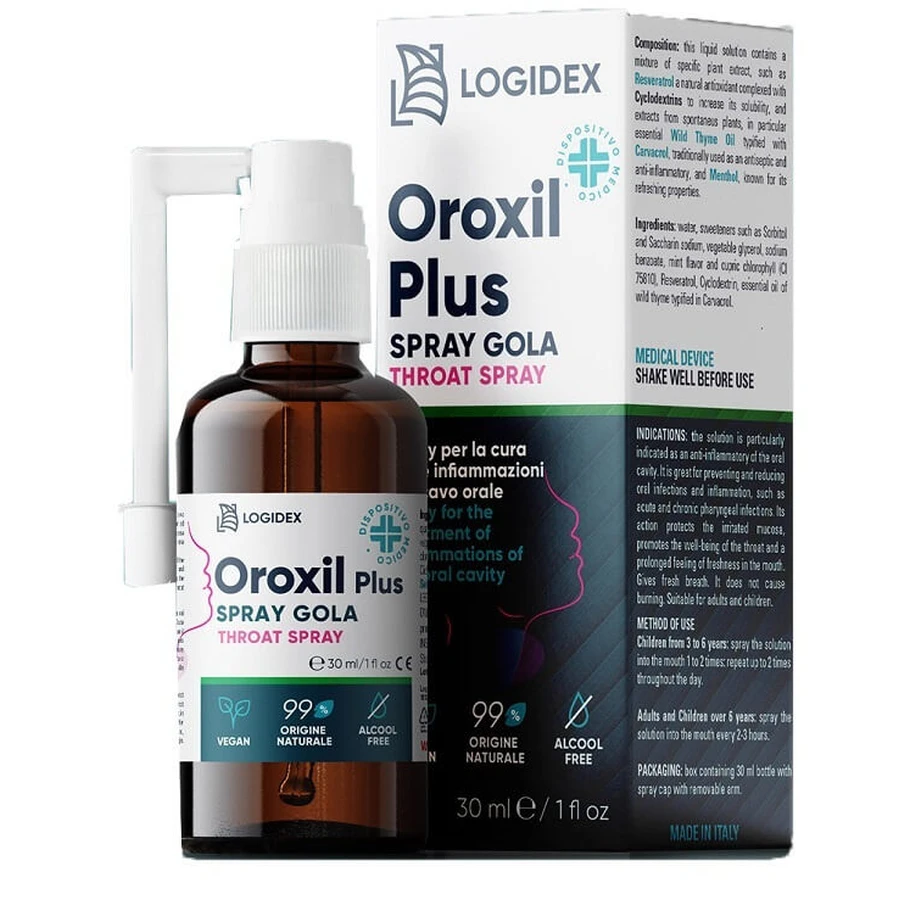 OROXIL Plus Spray pentru gât 50ml