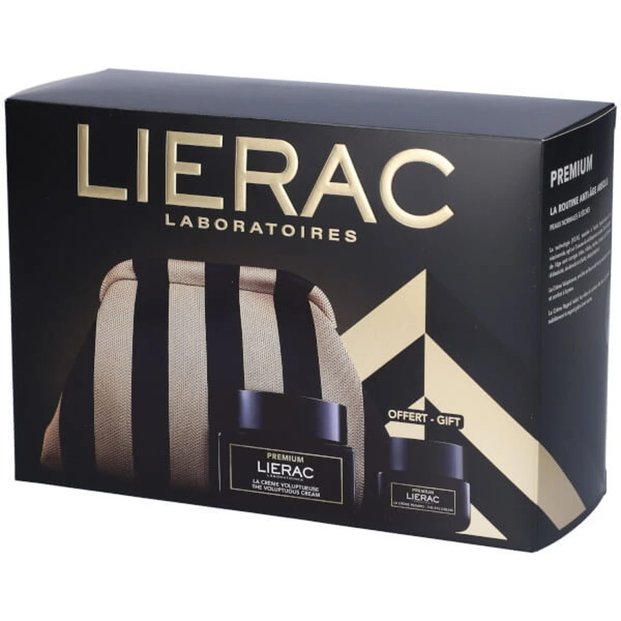 Lierac premium voluptuous christmas set avec crème pour les yeux