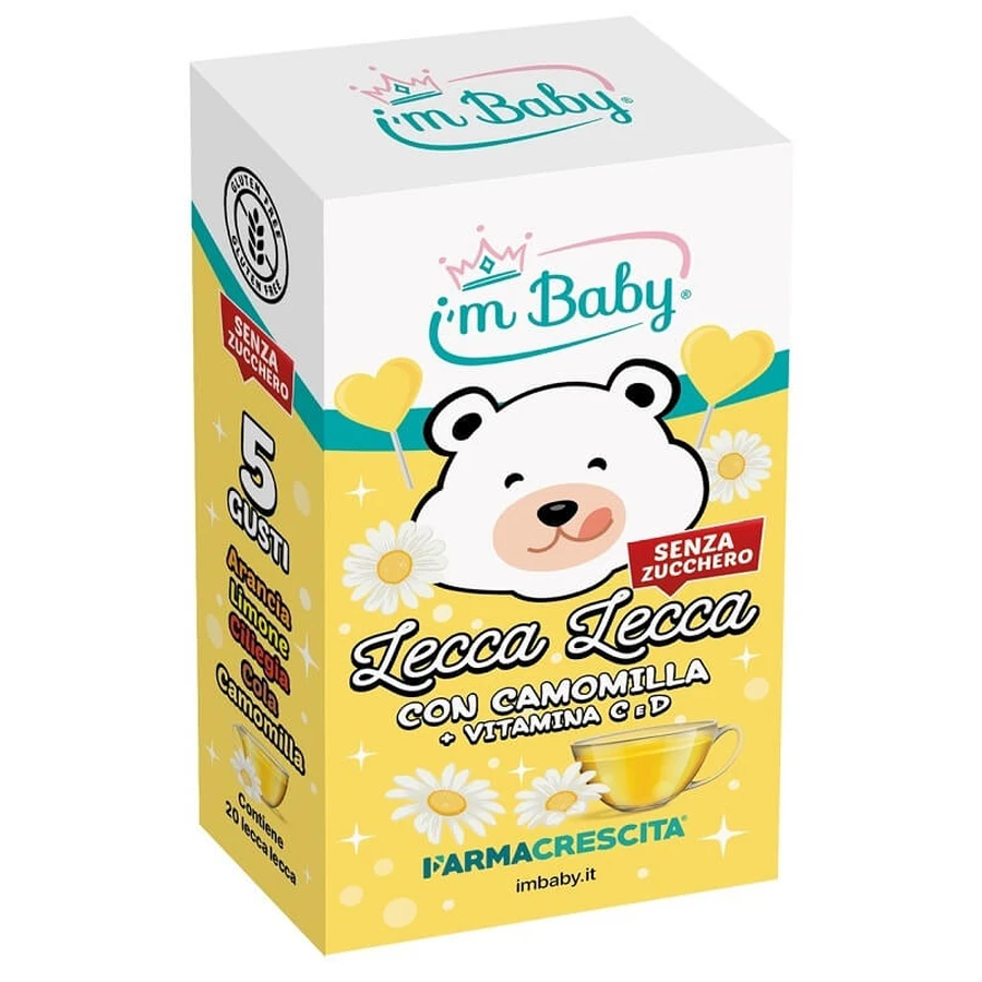 IMBABY LOLLIPOPS CAMOM 20PCS