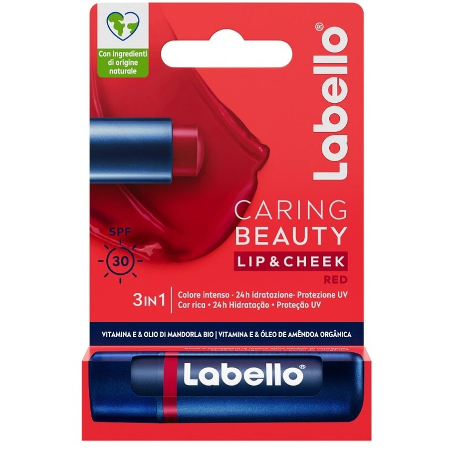 LABELLO CARING BEAUTY RED 4.8G