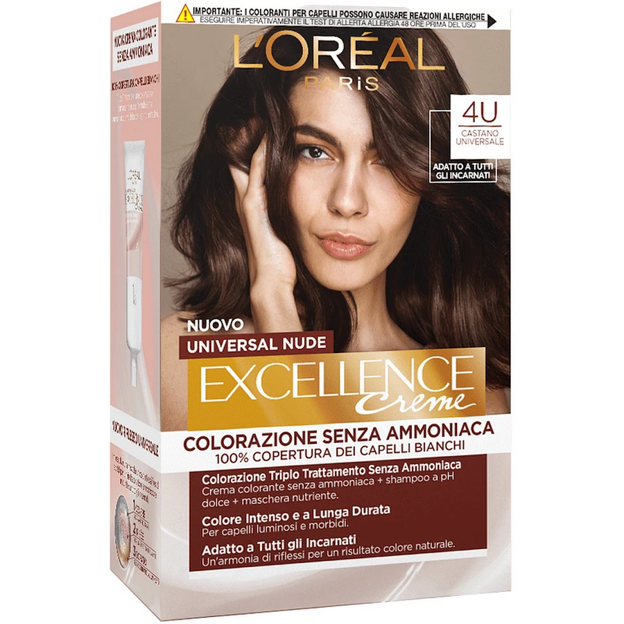 L'OREAL EXCELLENCE CREME UNIVERSAL NUDE 4U BROWN