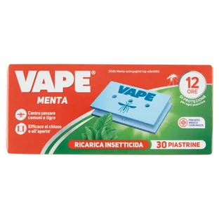 Vape Plaquetas Menta 30 Piezas
