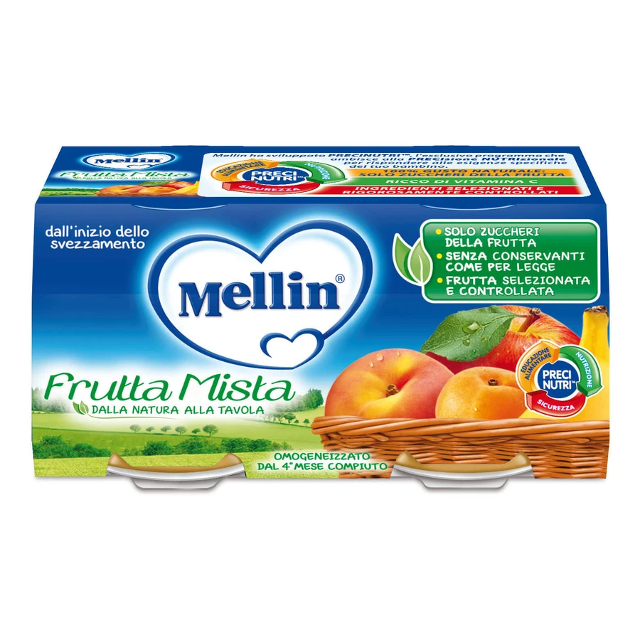 MELLIN OMOG FRU MIXTO 2X100G