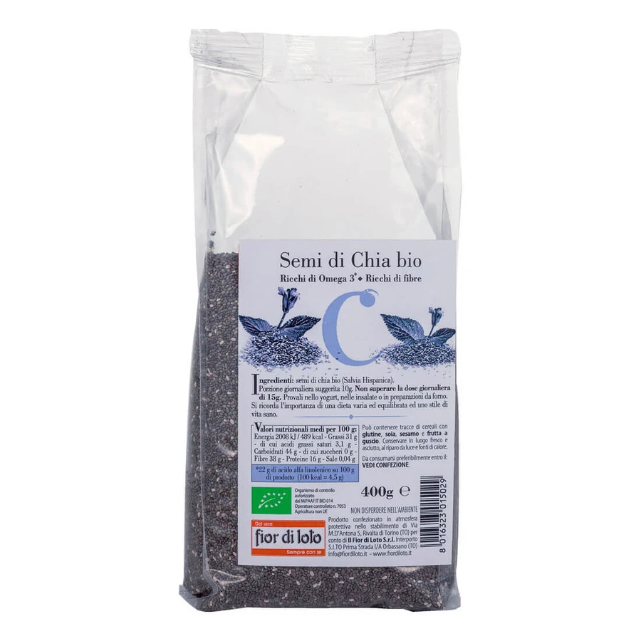 ORGANIC CHIA SEEDS 400G