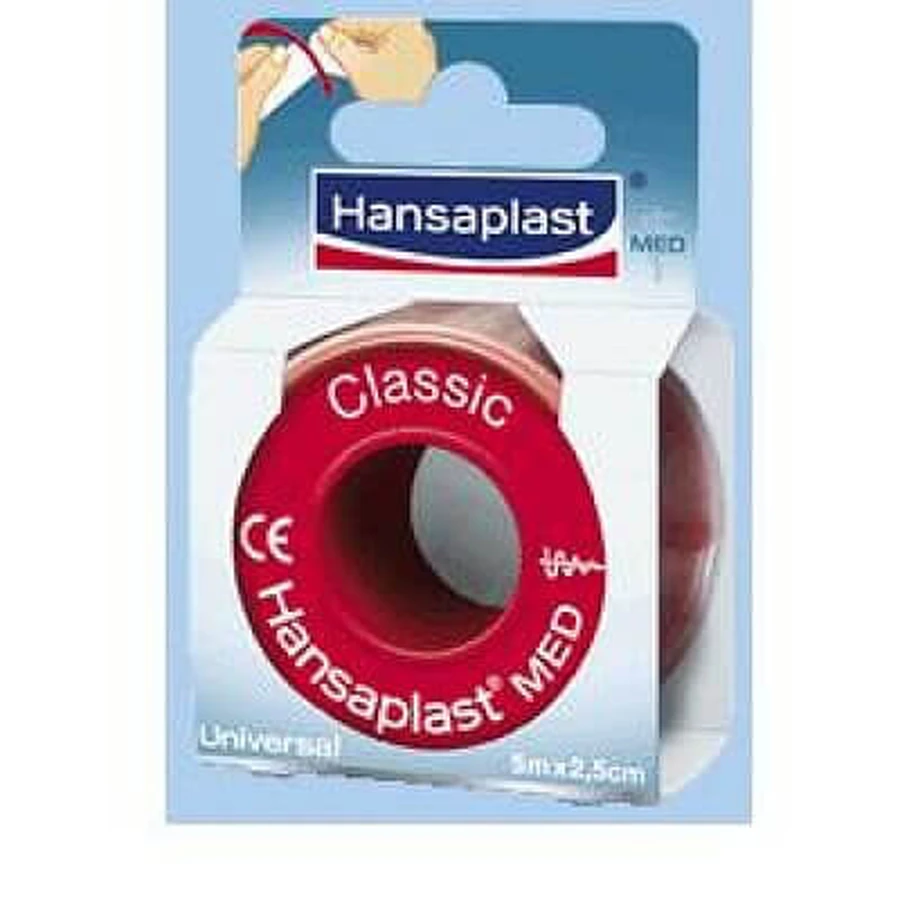 Hansaplast Classic Reel Plaster 5mx2.50cm 1 Piece