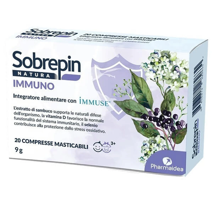 SOBREPIN NATURE IMMUNO 20CPR