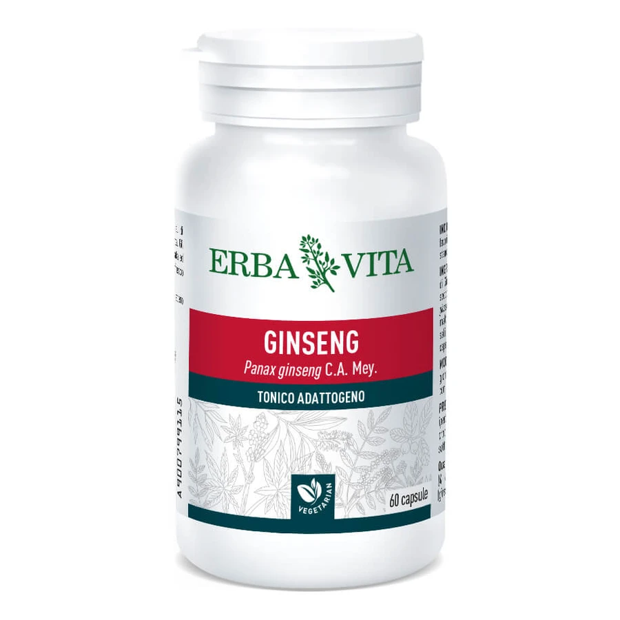 Ginseng 60 Capsules Erbavita