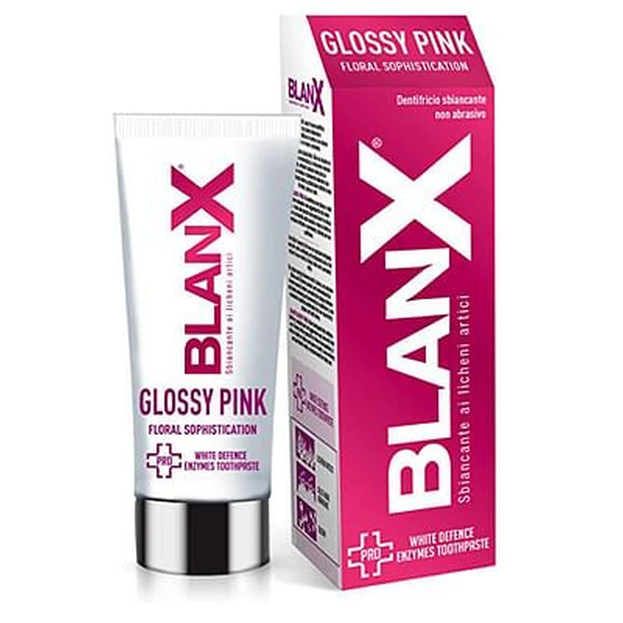 Blanx Glossy Pink Nonabrasive Whitening Toothpaste 75 Ml