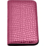 INSTRUMENTE-2-GROOM ROZ CROCODIL FAUX PIELE CAZ FOARFECE
