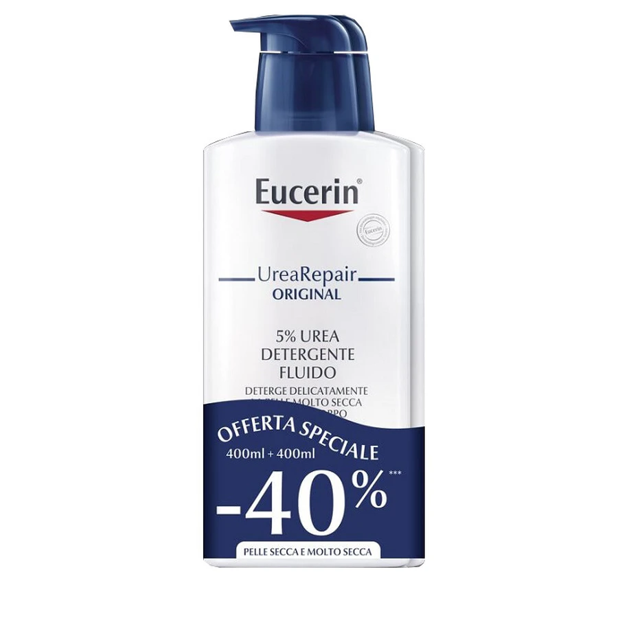 Eucerin Bipack Urea 5% Limpiador 400ml
