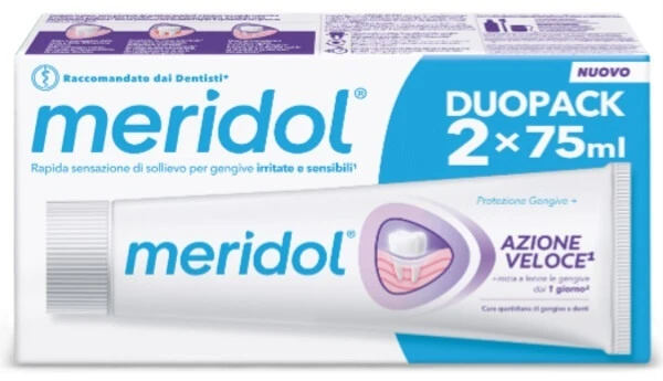 MERIDOL TOOTHPASTE AZ VEL 2PCS