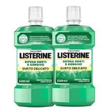 Listerine tand- en tandvleesbeschermingsbundel 2×500 ml milde smaak