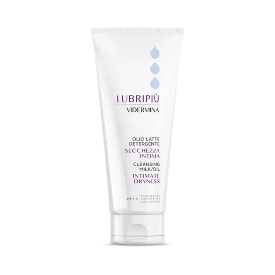 Vidermina Lubripiù - Cleansing Emulsion for Intimate Dryness pH 4.5, 50 ml