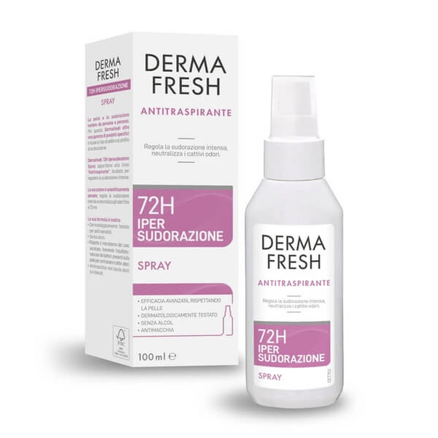 Dermafresh Hypersweat 72h deodorant spray 100 ml