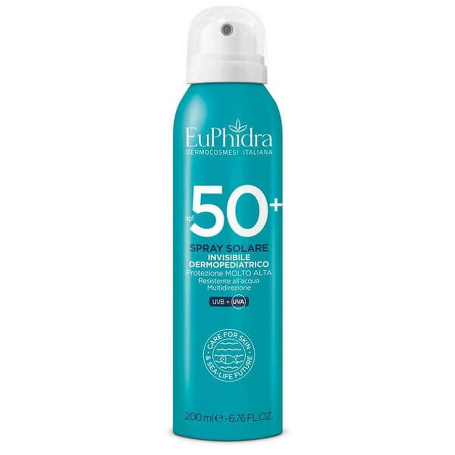 Euphidra Kaleido Spray Invisible Niños Spf50+ 200 Ml