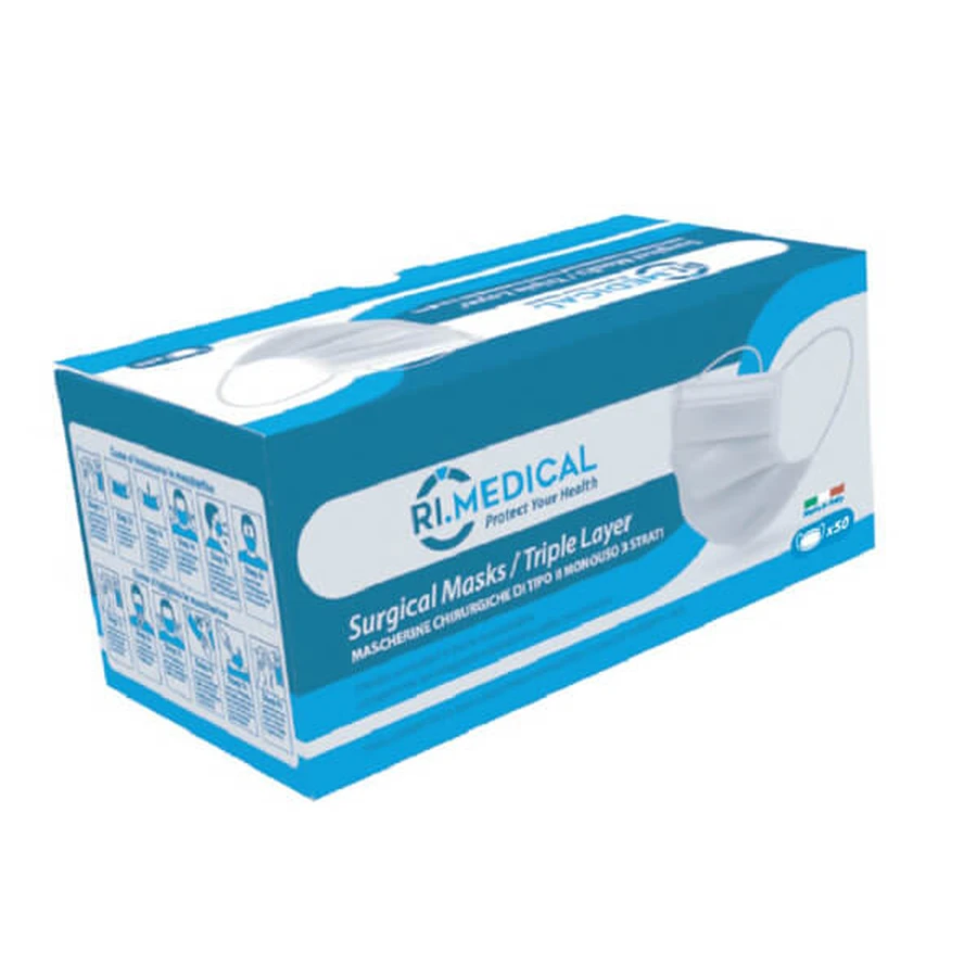 MASCARILLA CHIR II COLOR 50UDS ES