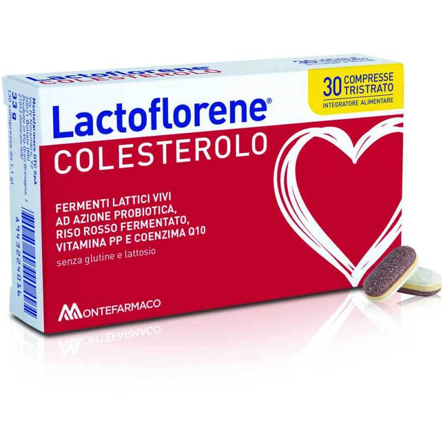 Lactoflorene Cholesterol Montefarmaco 30 Tablets