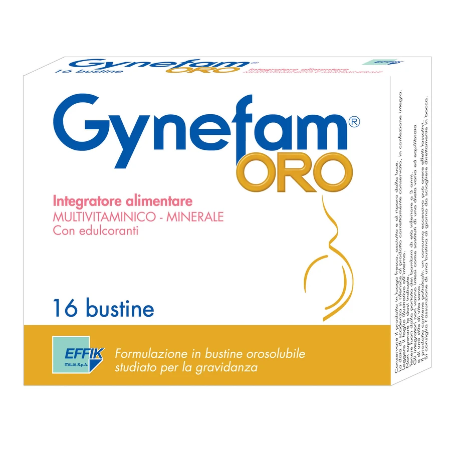 GYNEFAM Goud 16 Zakjes.Oranje