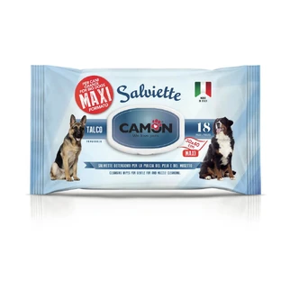 MAXI TALCUM POWDER WIPES 18PCS