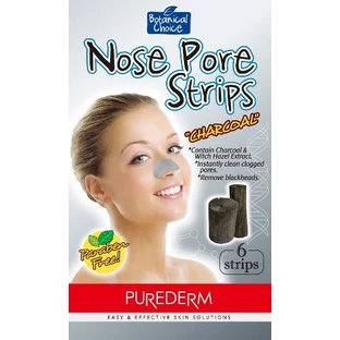 PUREDERM NOSE PORE STRIPS CHAR