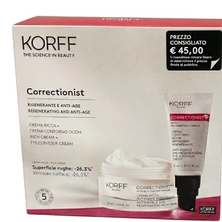 Korff correction contour des yeux et crème riche pour le visage