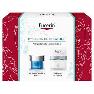 Eucerin Hyaluron Filler +3x Effect Booster Hidratante de Noche 50ml + Mascarilla Intensiva