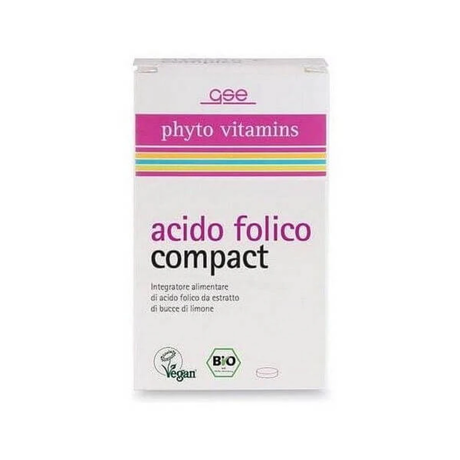 GSE FOLIC ACID COMPACT120CPS