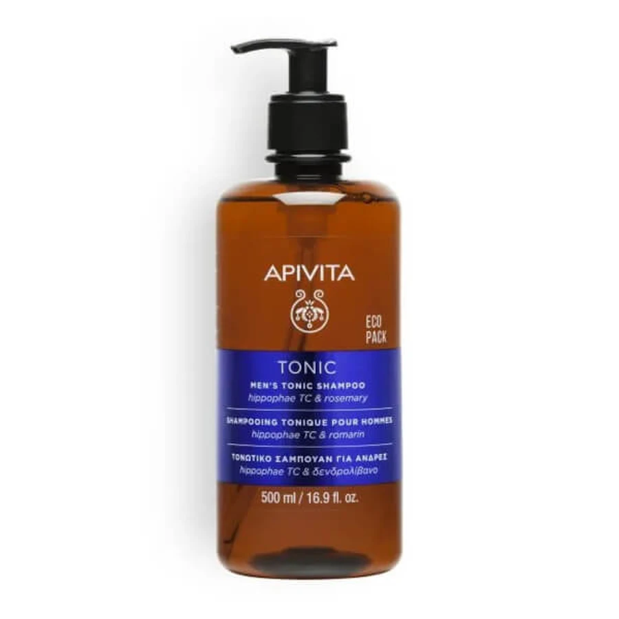 Apivita Tonifying Shampoo Voor Mannenhaar Ecopack 500ml