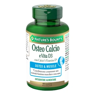 Nature's Bounty Osteo Calcium 60 Tabletten