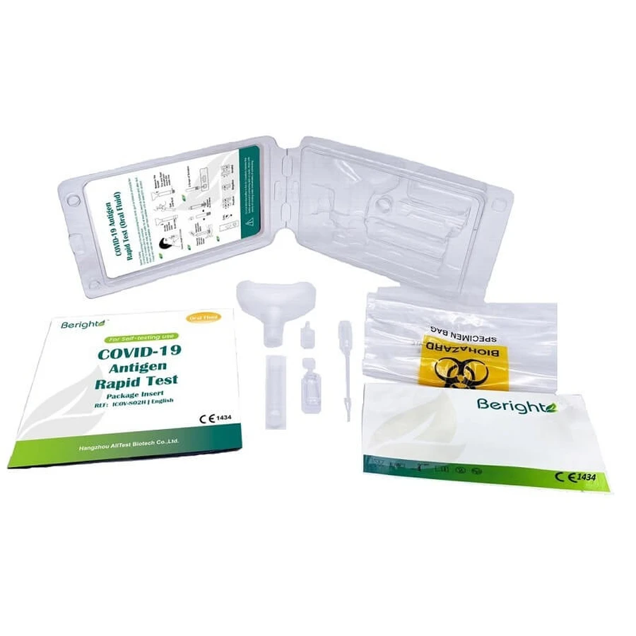 BERIGHT SELF TEST COVID-19 ANTIGENIC SALIVAR 1Piece