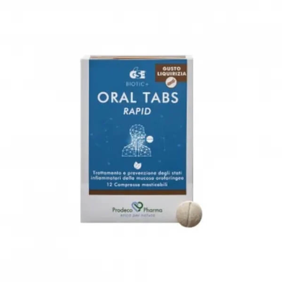 Gse Oral Tabs Rapid Licorice Flavor 12 Tabs