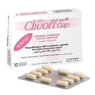 Clivon Cap Cápsulas Vaginales10p