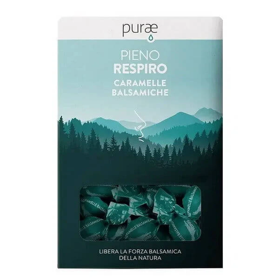 Purae Balsamic Candies With Essential Oils Full Breath 80 G