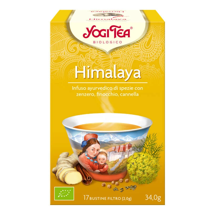 YOGI TEA HIMALAYA 34G ORGANIC