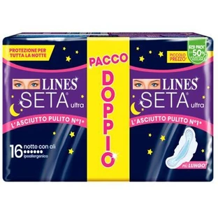 LINIEN SEIDE ULTRA NACHT 16PCS