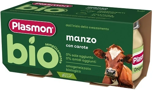PLASMON BIO OMOG BEEF CAR 2PCS