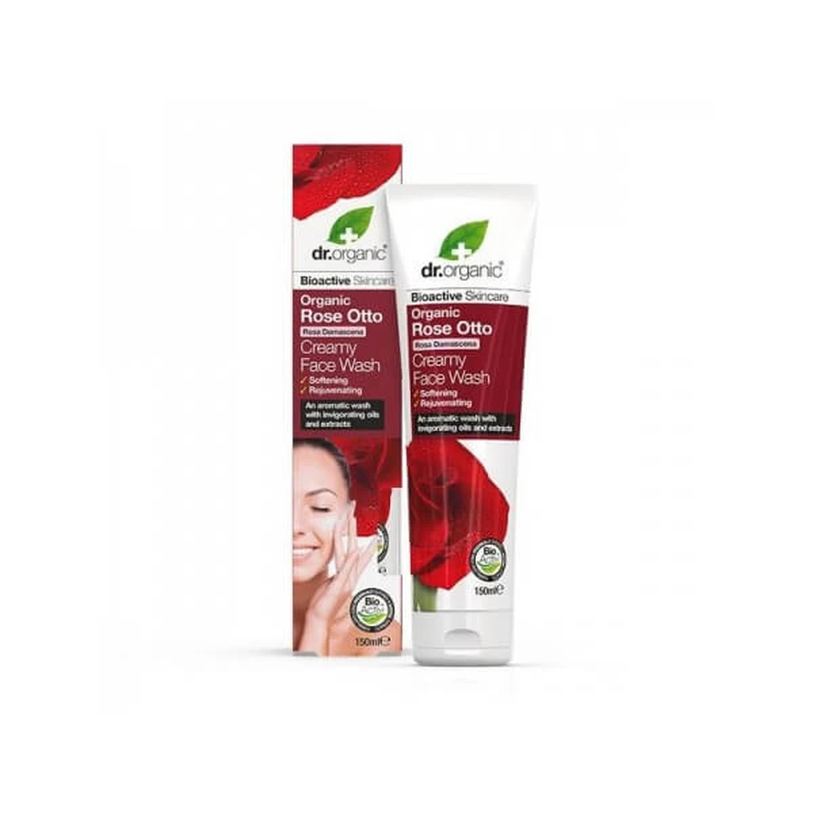 Dr Organic Rosa Face Wash 150ml