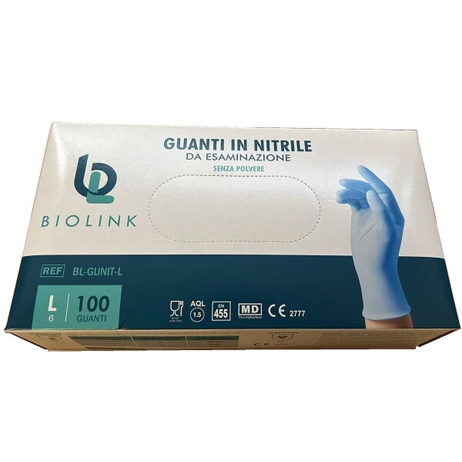 BL-GUNIT Handschoenen NITRILE L