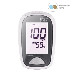 Vtrust Td 4279 Bloedglucose- en Betachetonmeetinstrument + Pgv + 10 lancetten
